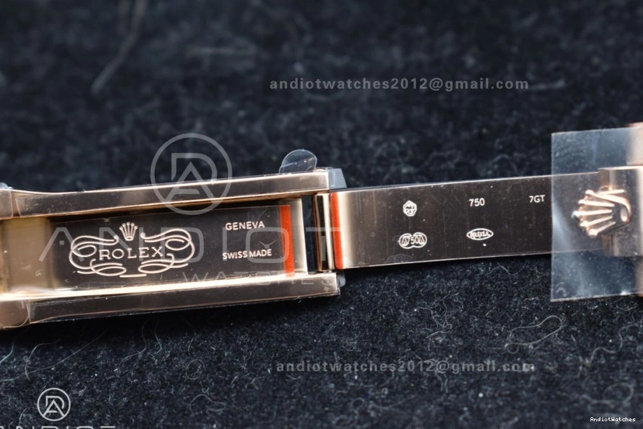 A President DayDate Dial GMF Crystal RG 904L Bracelet 40 Steel Markers 706 On Meteorite Bright 0506